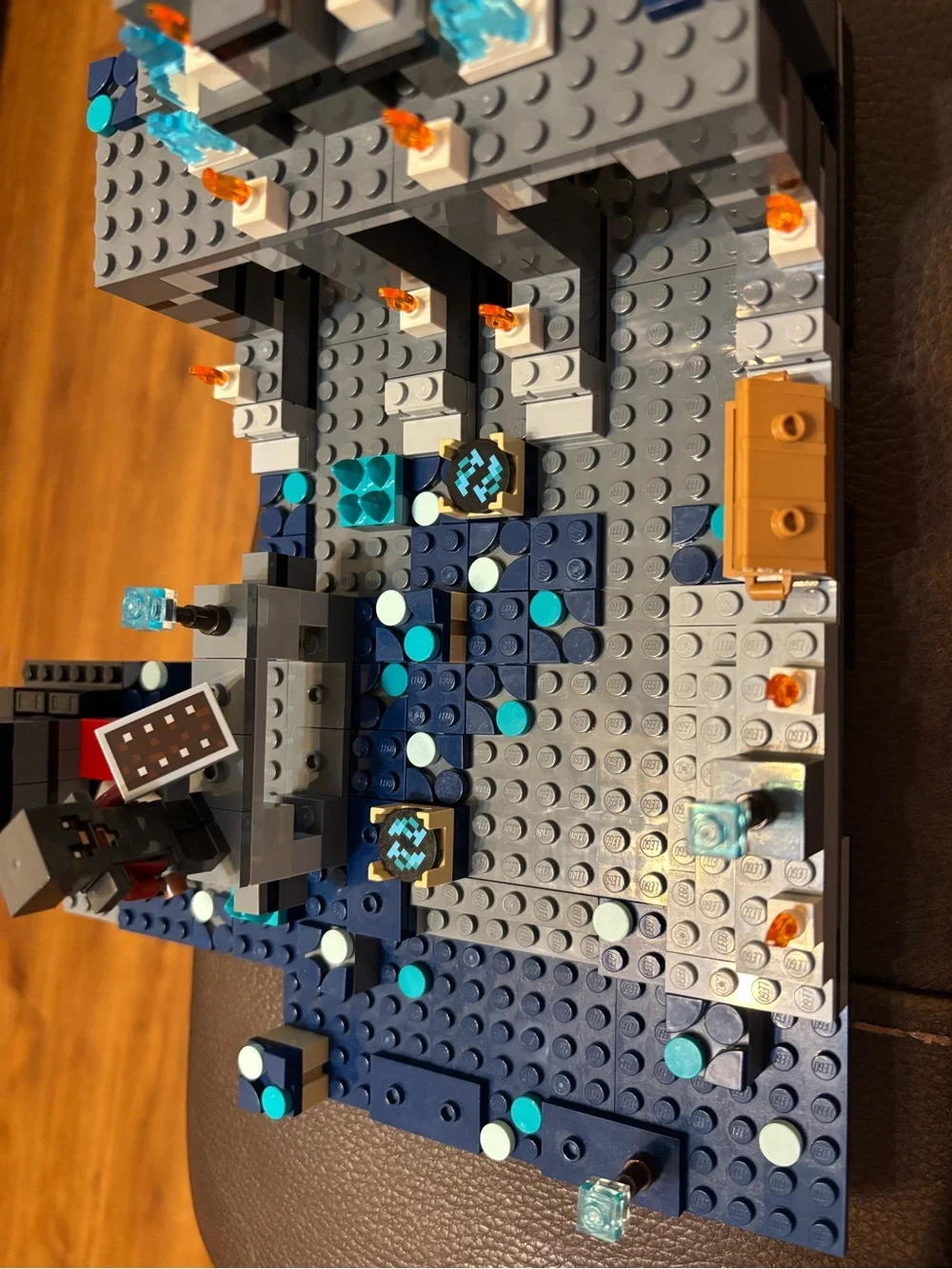 LEGO Minecraft 21246 The Deep Dark Battle set